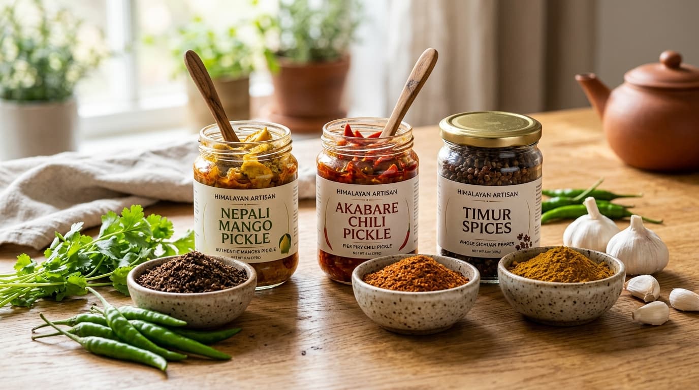 Swadista Foods Traditional Pickles, Timur Seasoning and Spices